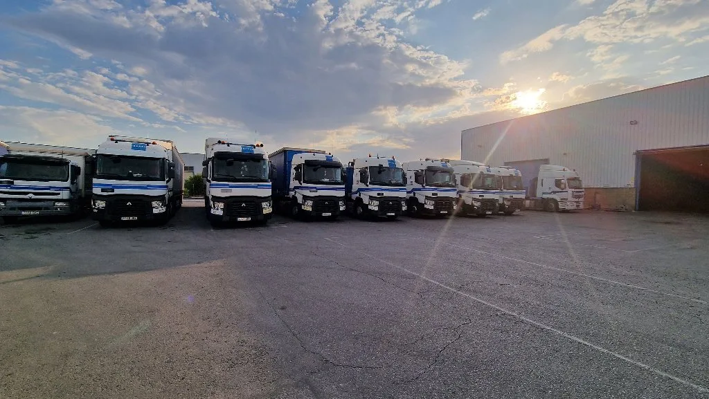 Flota propia de Transportes Ibáñez Flota de Transportes Ibáñez
